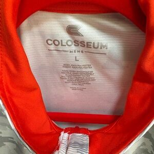 Clemson Colosseum Men's Jacket Orange and White Trim